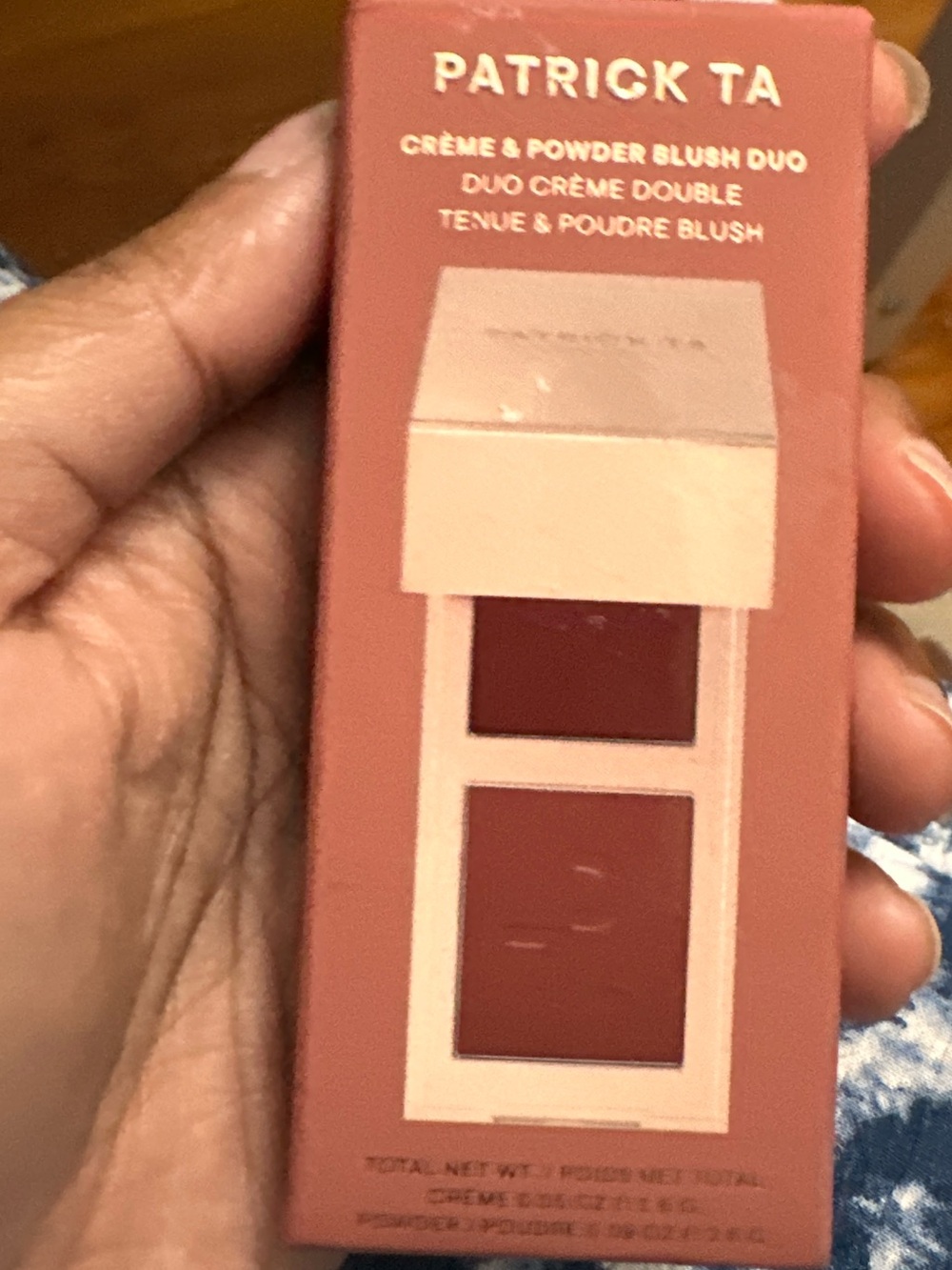 Patrick Ta Blush Duo in she knows who she is